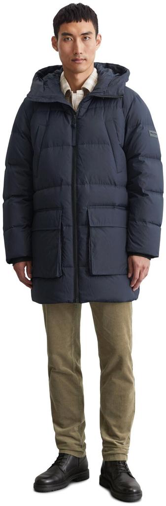 Winter Jacket Marc O'Polo Hooded Down Jacket Regular (429096070270) Dark Navy