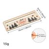 1 Piece Cute Cartoon Wood Straight Ruler Kawaii Tools Stationery Cartoon Drawing Christmas Gift Office School Measuring