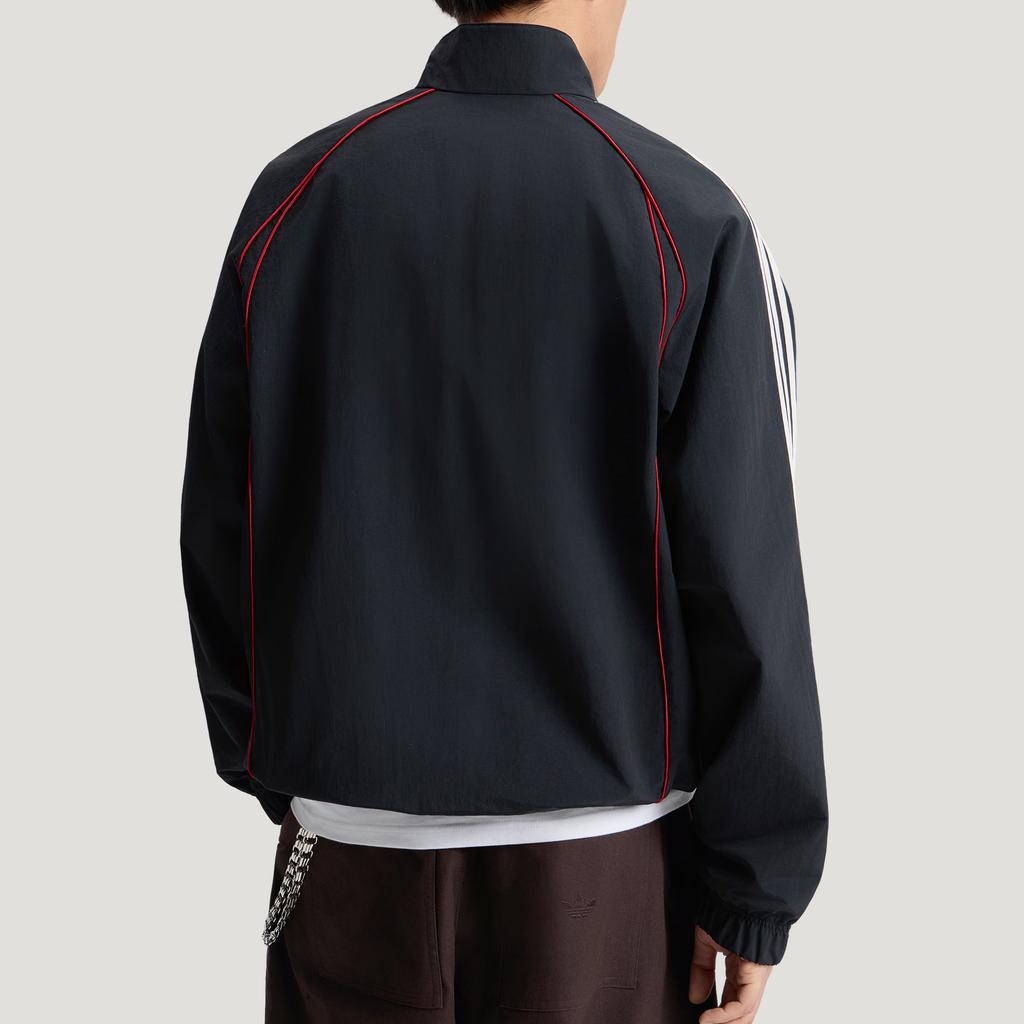 adidas Оригинальная двусторонняя спортивная куртка, издание ко Дню святого Валентина, свободный крой, куртка с воротником-стойкой, мужские куртки KT6368