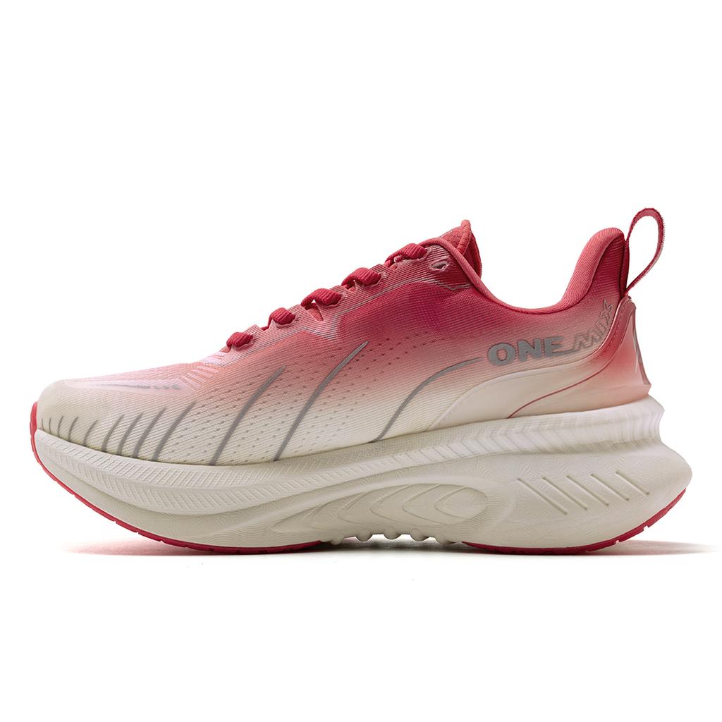 onemix Беговые кроссовки с максимальной амортизацией, подходящие для тяжелых бегунов, спортивная обувь на шнуровке, нескользящие уличные кроссовки для мужчин