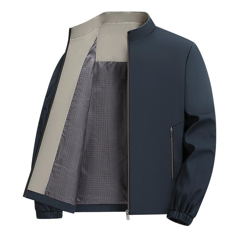 Осенне-зимняя мужская повседневная куртка для занятий спортом на открытом воздухе Свободная повседневная спортивная куртка для мужчин среднего и молодого возраста Куртка