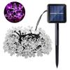 7m IP65 Waterproof Fairy Solar Sakura String 50LEDs Lights Garden Party Decor