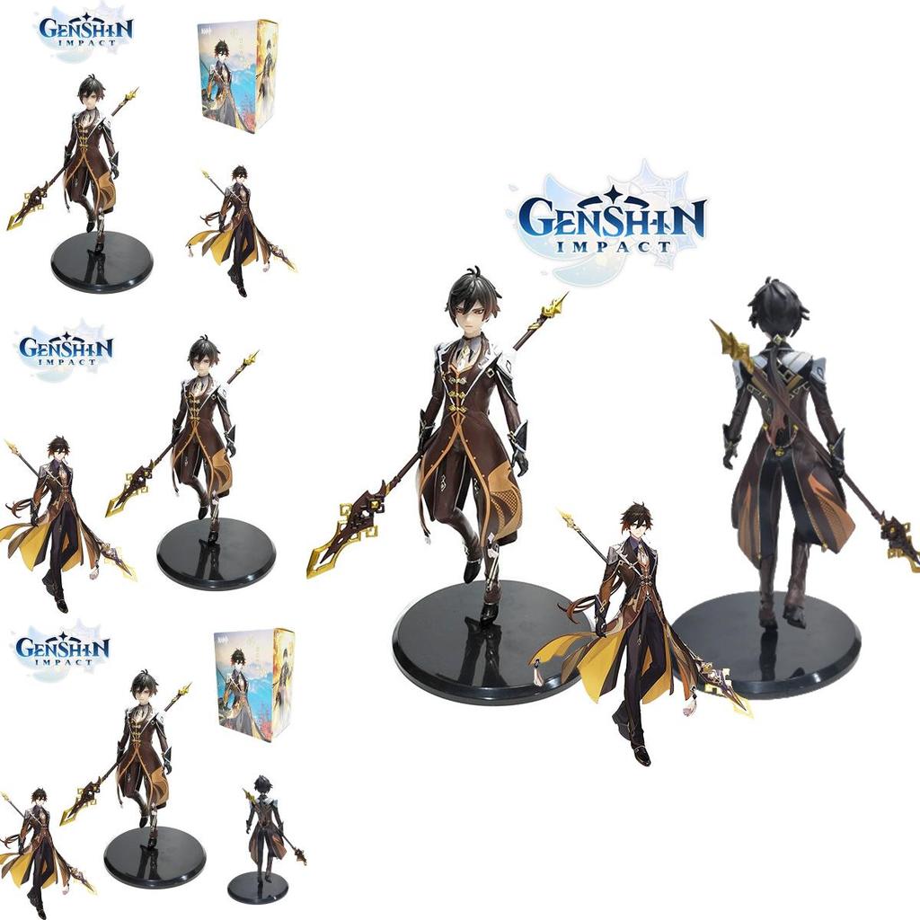 Великолепная фигурка Чжун Ли из Genshin Impact, модель, игрушка, подарок, украшение