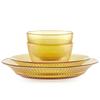 Набор столовой посуды Corning Amber Crystal Series из 4 предметов