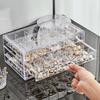 Transparent Jewelry Storage Box Large Capacity 72 Grids Dustproof Stackable Earrings Rings Container Jewelry Organizer