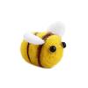 Scrapbooking Party Cute Nursery Wool Felt Baby Shower Bumble Bees Plush Balls Ornament Toys Craft