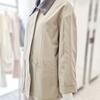 Color-Block Collar Single Half-Jumper YW5MM407