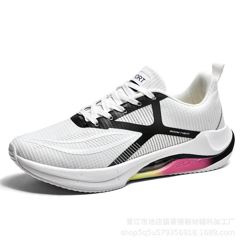 Ultra-light 20 Running Shoes Men's Shoes Mesh Breathable Shoes Air Cushion Shock Absorption Red Rabbit Running Shoes Soft Sole Men's and Women's