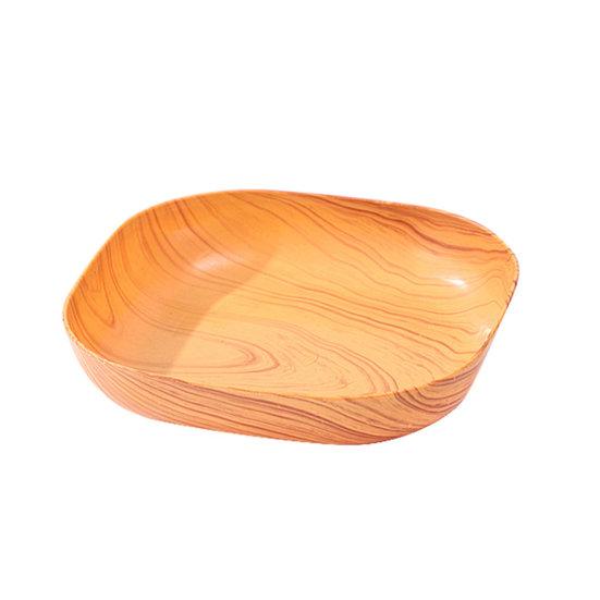 1 комплект фруктовых тарелок, поднос для пищевых костей, гладкая поверхность, лотки для хранения тортов, квадратная форма, прозрачная