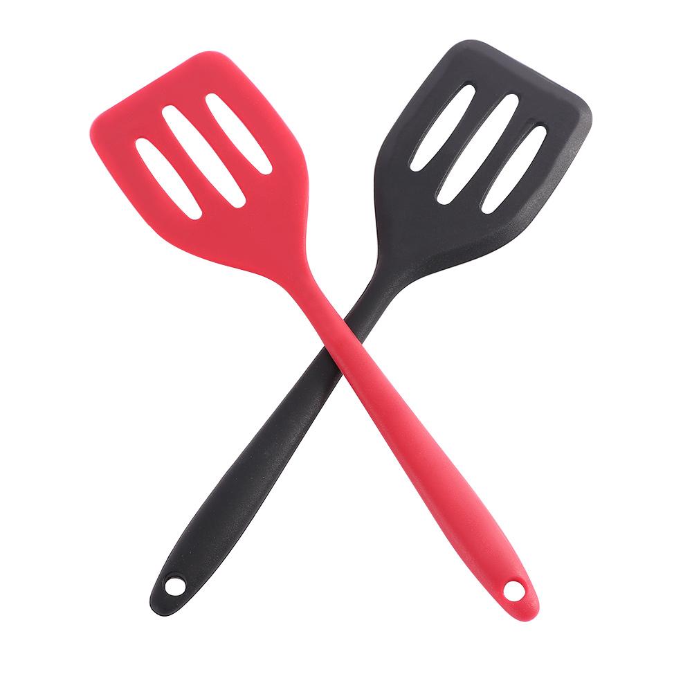 Not deformed Frying Fish Kitchen Utensil Silicone Slotted Turner Cooking Tool Shovel Spatula