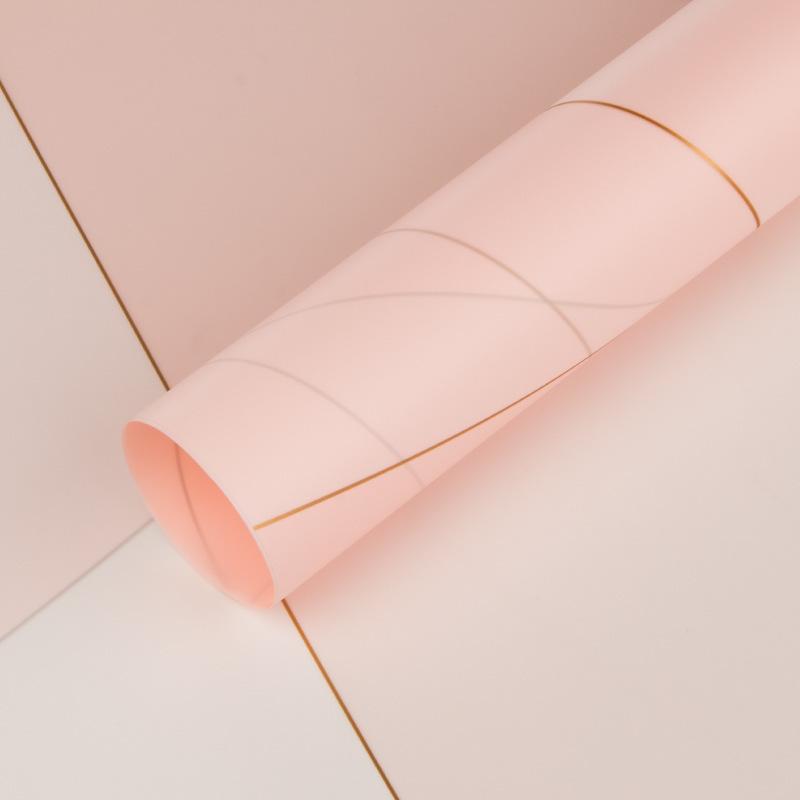 Waterproof Floral Art Materials: Nossa Paper, Magnetic Line Flower Wrapping Paper for Plush Doll Bouquets, Ideal for Joom Sales