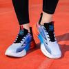 Мужские контрастные цветные спортивные баскетбольные кроссовки для бега в уличном стиле, кроссовки для студентов, большие размеры для бега