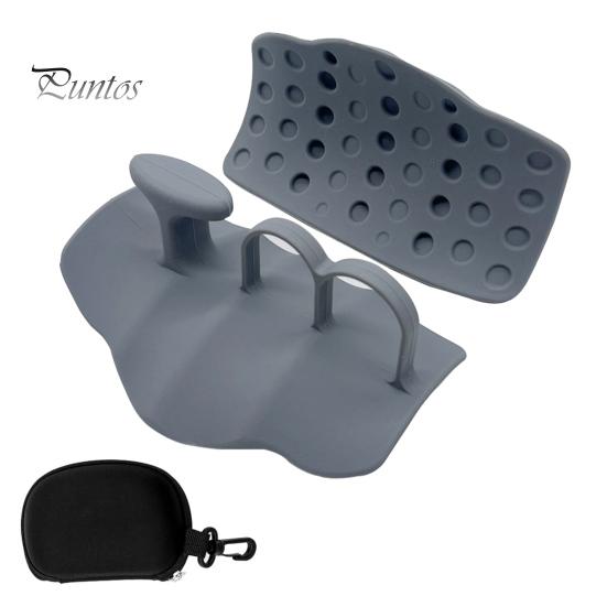 1 пара противоскользящих захватов для тренировок для мужчин и женщин, защита ладоней для поднятия тяжестей, гантелей, становой тяги, подтягиваний, захваты для тренировок в спортзале, без пальцев