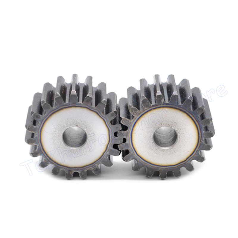 1pc Spur Gear 3M 15T-30T Metal Transmission Gear 45# Steel 3 Modulus 15 16 17 18 19 20 21 22 23 24 25 26 27 28 29 30 Teeth