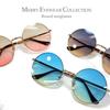 Солнцезащитные очки Merry Pleasure Очки для свиданий Очки круглой формы Бостон Очки с круглыми линзами Круглые очки с большими линзами Линзы светлых цветов Линзы светлых цветов Цветные линзы Защита от УФ-лучей [MERRY