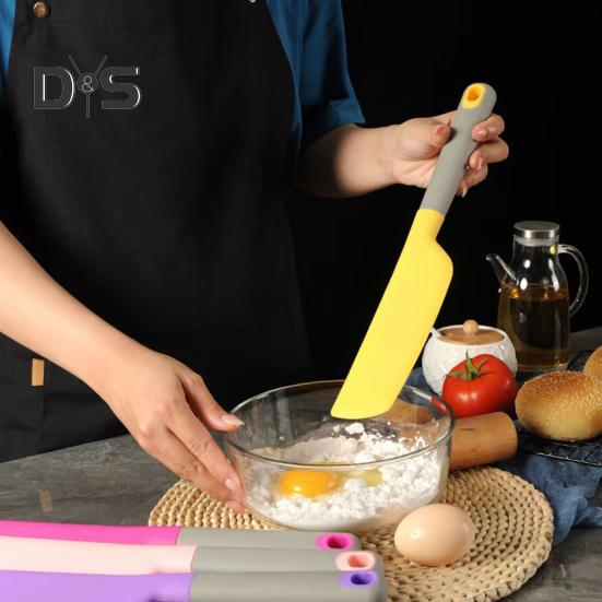 Силиконовый скребок, лопатка для выпечки, миксер для сливок, блендер для масла, мешалка для салата, многофункциональный кухонный инструмент для домашней выпечки