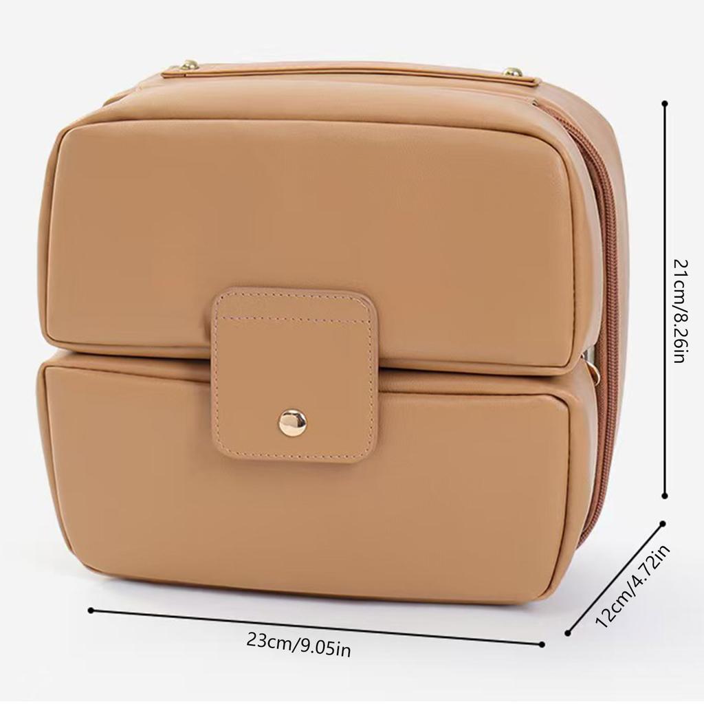 Косметичка 3 в 1 большой вместимости, дорожный органайзер для косметики, портативный водонепроницаемый многофункциональный чехол для хранения туалетных принадлежностей