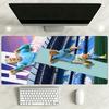 Haaland Gaming Mouse Pad Desk Mouse Pad Study Desk Mat Non-Slip Rubber Base Suitable for Office Gaming PC Laptop