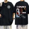 Rapper Duki Album Merch T-shirt Unisexs Women Clothing Cotton Oversized T-shirts Fashion Hip Hop Short Sleeve T Shirts Fans Gift