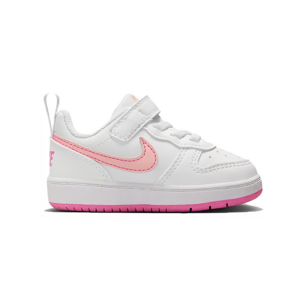 Nike Court Borough Low Recraft TD White Pinksicle Baby Sneakers Arctic-Orange DV5458-111
