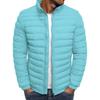 Autumn and Winter New Solid Color Cotton-padded Jacket Simple Atmosphere Men's Cotton Clothes