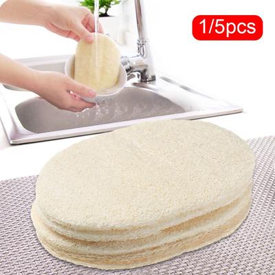Чистящая натуральная мочалка из микрофибры, губка, ткань для мытья посуды, щетка для мытья посуды, губка для чистки
