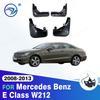 Набор формованных брызговиков для Mercedes Benz E Class E-Class W212 2008-2013, брызговики, передние и задние брызговики 2009 2010 2011