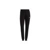 Mid-Rise Printed Knit Joggers Women Bottoms Black GM5551