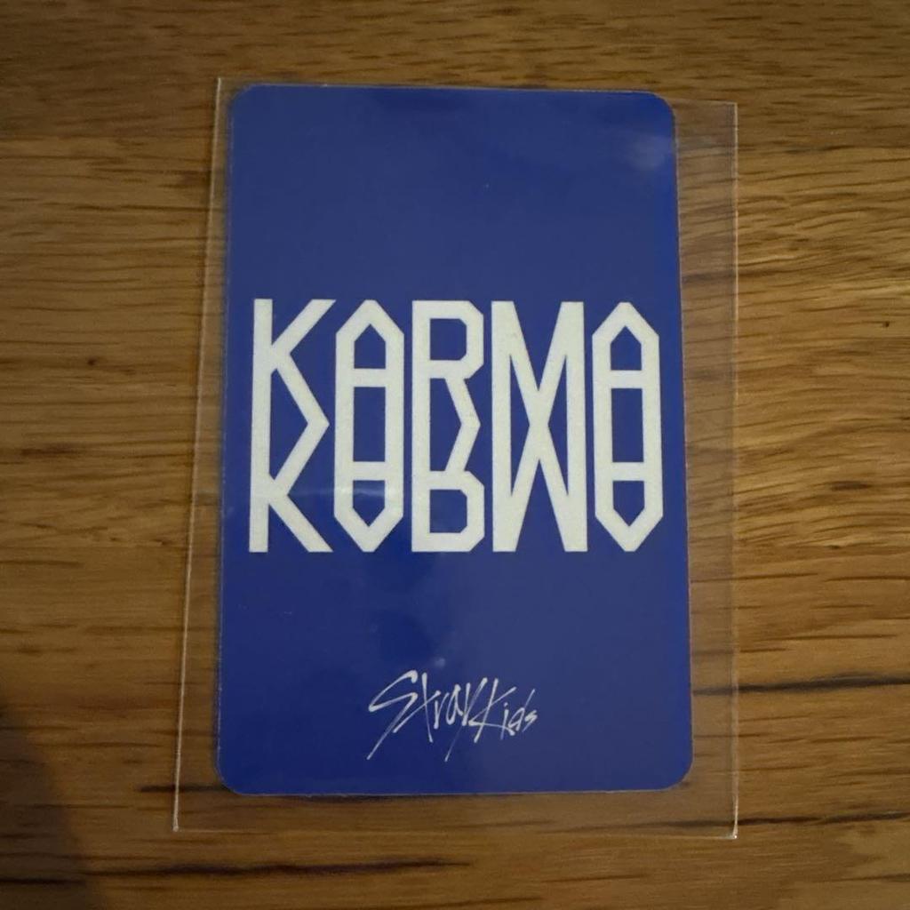 [USED] Stray Kids Karma Target Purchase Bonus Bang Chan