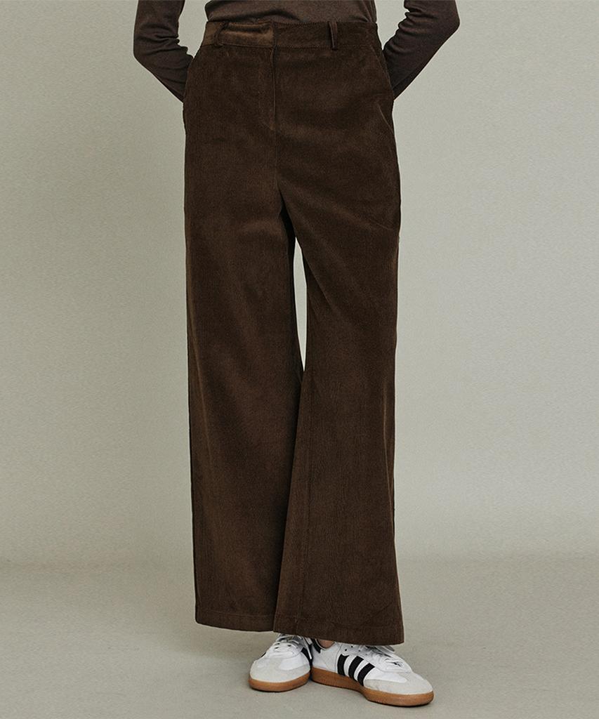 ITOV SEOUL Corduroy Wide Pants Br