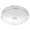 OHM Electric LED Ceiling Light, Compact, with Sensor, for Entryways, Bathrooms, and Hallways, Slim, with Motion and Light Sensor, 40W, 420 Lumens,