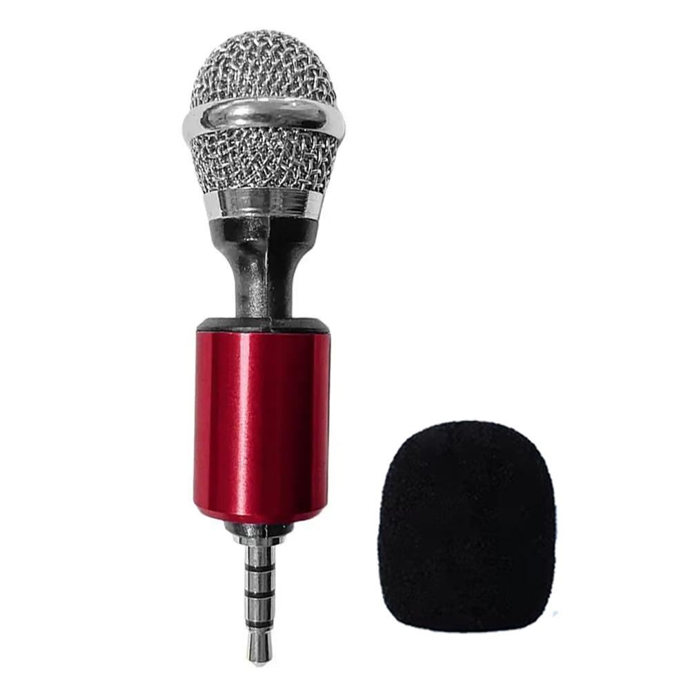 Bendable Mini Microphone 3/4 Level Metal Recording Microphone Condenser Microphone for Laptop