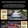 Cámara de coche 4K visión trasera delantera gran angular grabación de video HD sin cables