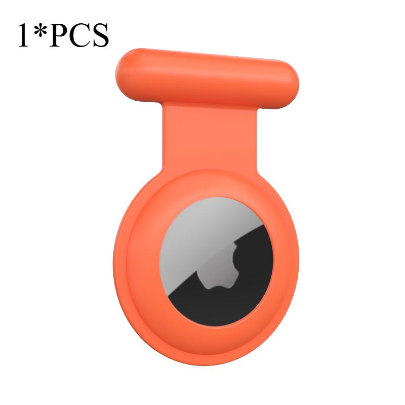 For Apple Airtags Tag Case Silicone Clothes Pin Protective For Airtag Tracker Locator Device Anti-lost