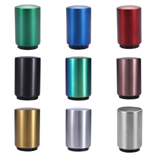 Automatic Beer Bottle Opener Magnetic Stainless Steel Push-pull Bottle Opener Portable Bar Tools for Home Picnic Camping