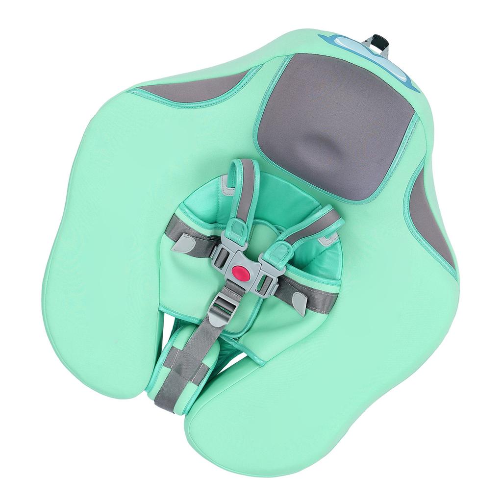 Ненадувной детский   с навесом Детский лежачий бассейн Тренажер для плавания для детей 3-24 месяцев