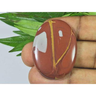 27X38X06MM натуральный овальный кабошон из яшмы Норина россыпью драгоценный камень 63 карата SK-3818