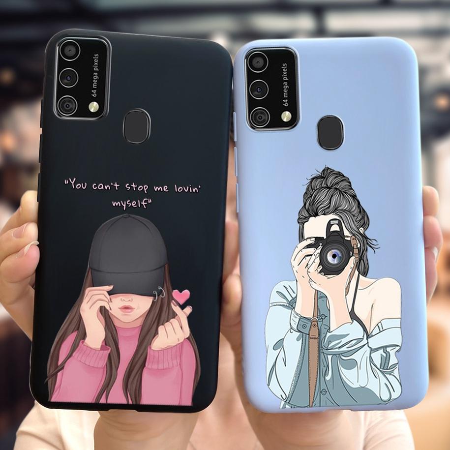 Чехол для Samsung Galaxy M31 M21s 2020 Парный Чехол для телефона с Сердечком Любви Для Samsung M31 Prime SM-M315F M 31 M 21s Мягкий Чехол 6,4 дюйма