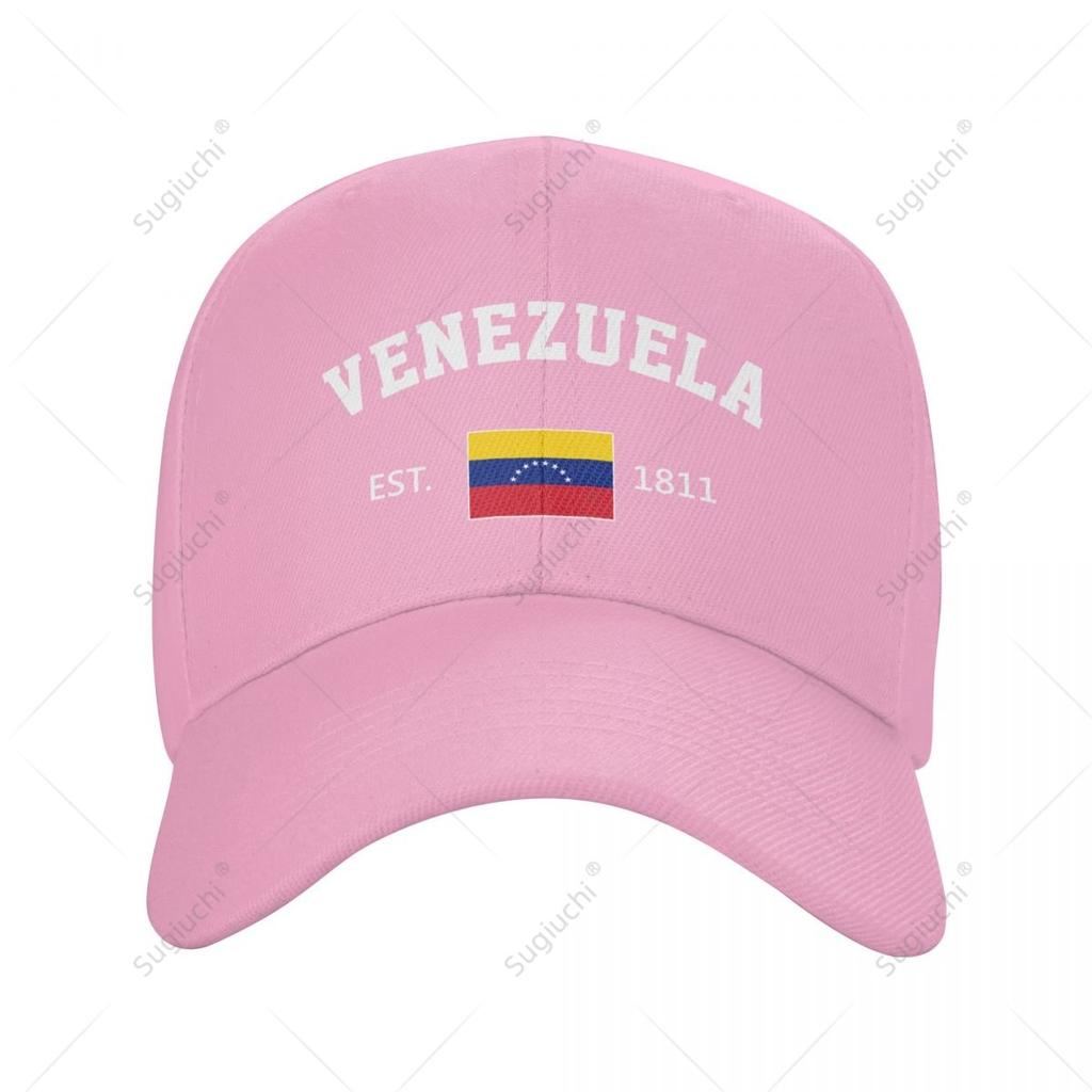 Unisex Baseball Cap Venezuela EST Independence Day Wild Sun Shade Peaked Adjustable Outdoor Caps for Unisex Women
