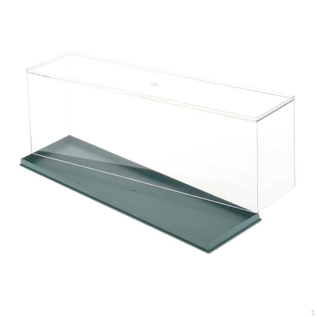 Clear Display Case Figure Storage, Stackable Storage Box, Showing Cabinet for Model,