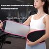 Спортивный пояс для поддержки талии Sweat Burst, формирователь тела, для бега, для спортзала, тренажер для талии, сжигание абдоминального жира, тренировки, сауна для похудения