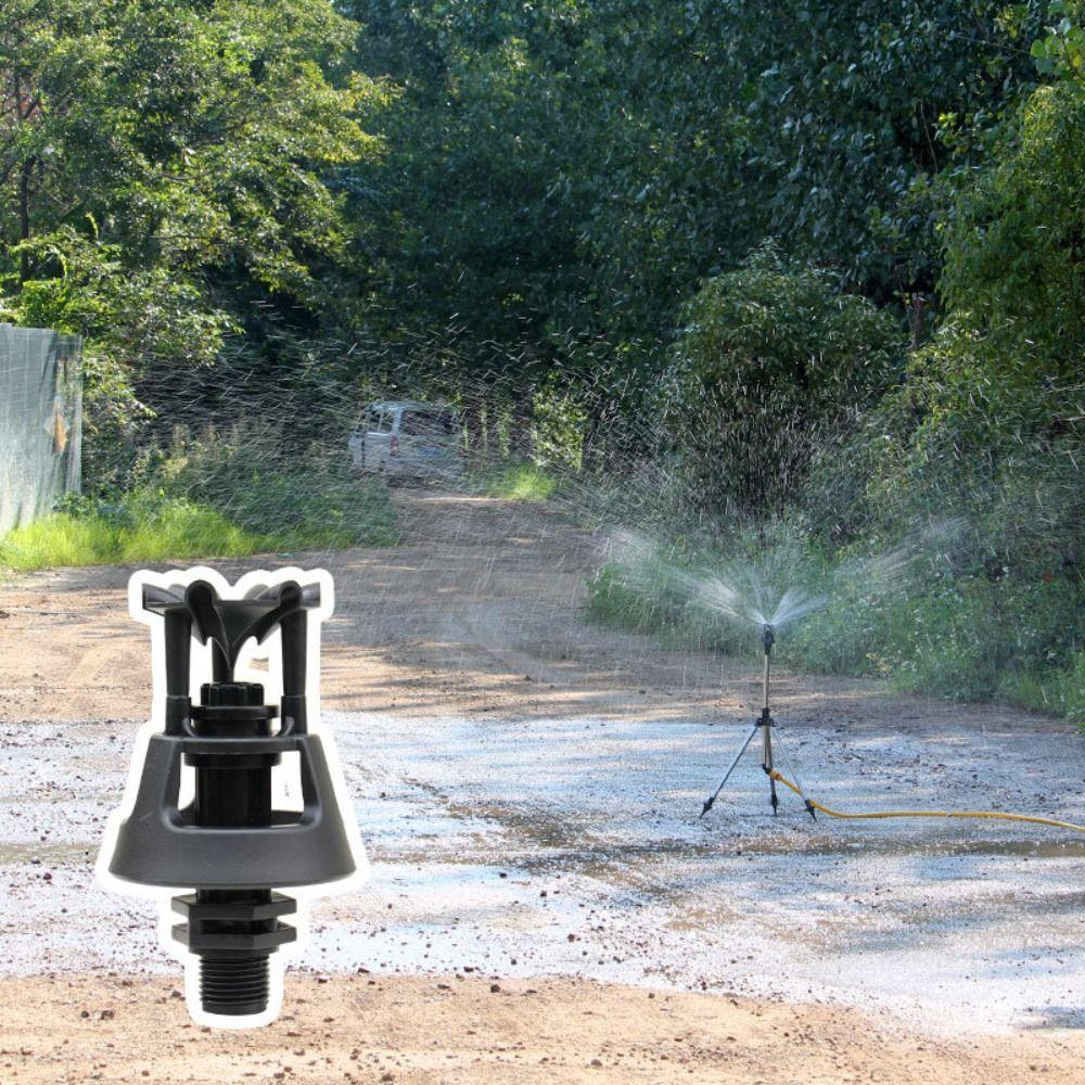 2pcs Plastic Rotary Watering Sprinkler Durable 360 Degree Wobbling Sprinklers Universal Garden Irrigation Nozzle