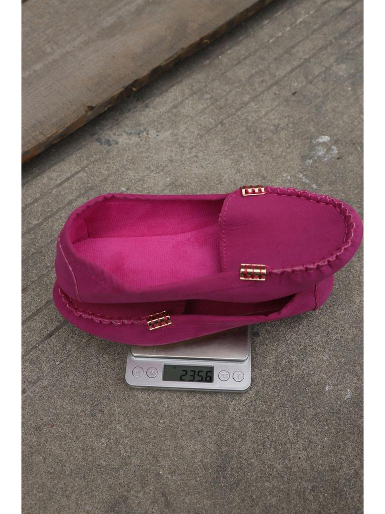 2024 Large-Size Women's Denim Toe Slip-On Shoes with European and American Style