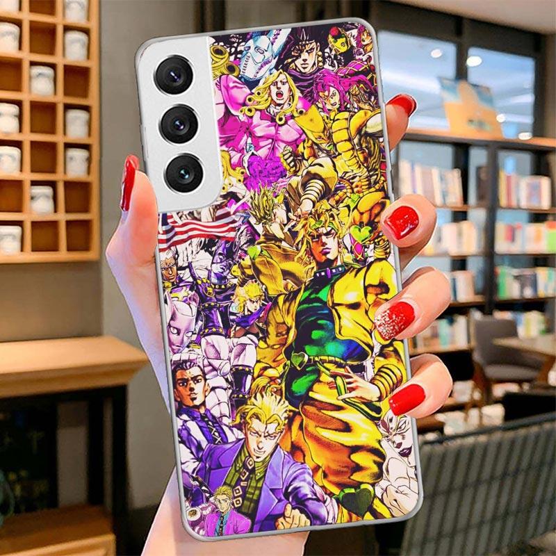Чехол для телефона JoJo's Bizarre Adventure Дио для Samsung Galaxy S26 S25 Edge S24 Ultra S23 S22 Plus S21 S20 FE Мягкий чехол-бампер