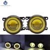 2 Pieces Car Fog Light LED Angel Eye DRL Daytime Running Lamp H11 12V High Bright For Ford Explorer 2011 2012 13 2014 2015