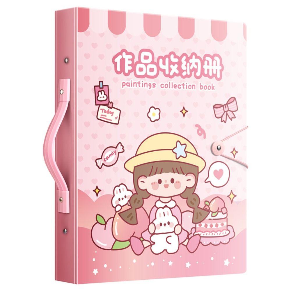 Сумка-органайзер для хранения листов для рисования A3/8K, фотоальбом, органайзер для бумаги для рисования, школьный, офисный