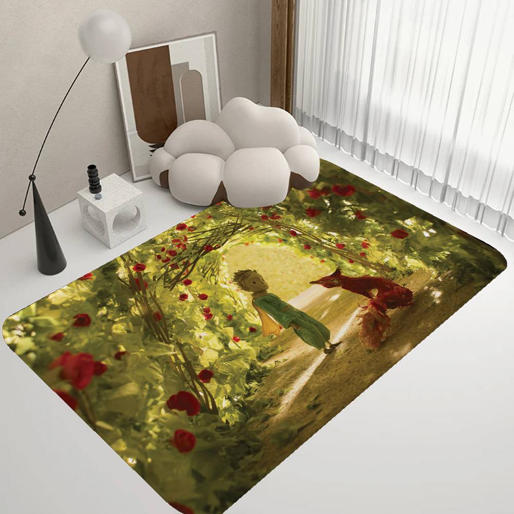 Литературные произведения Маленький П-Принц Коврик для ванной Скандинавский стиль Домашний придверный коврик Коврики для ванной-туалета Коврик для спальни