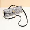Hot-selling Snakeskin Pattern Handbag Women's 25 New High-end Dinner Bag Shoulder Messenger Bag