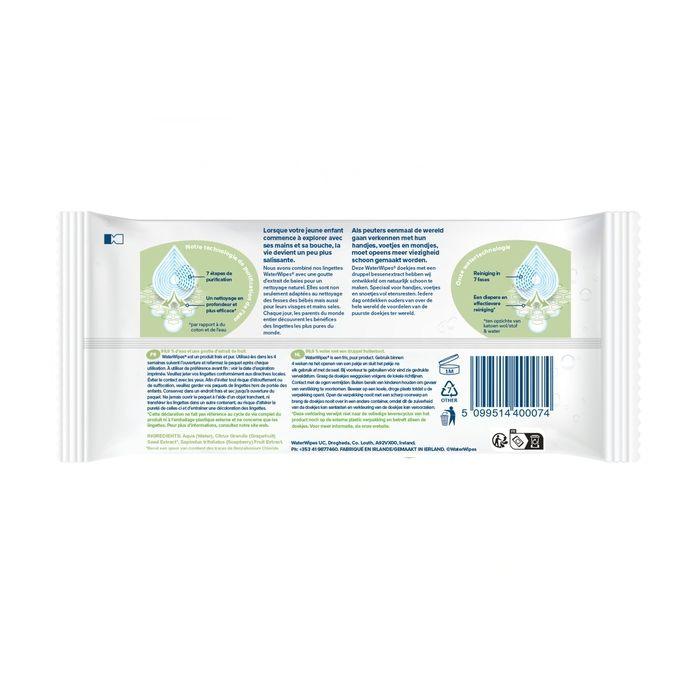 WaterWipes Lingettes Texturées 60 unités