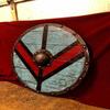 Средневековый щит Viking Shield 24-дюймовый деревянный щит Heavy Metal